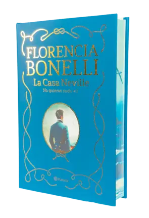 Portada La Casa Neville 2. Tapa dura con cantos tintados