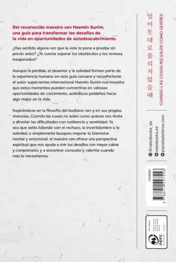 Contraportada Cuando las cosas no salen como quieres