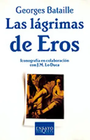 Portada Las lágrimas de Eros