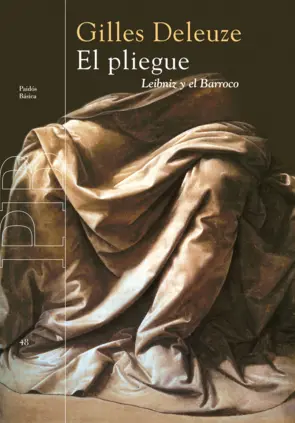 Portada El pliegue - Leibniz y el barroco