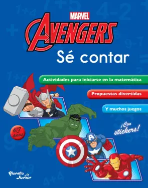 Portada Escuela de genios. Sé contar. Avengers