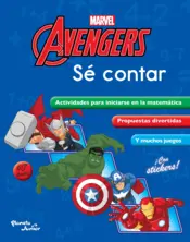 Portada Escuela de genios. Sé contar. Avengers