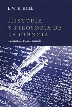 Portada Historia y filosofía de la ciencia (T)