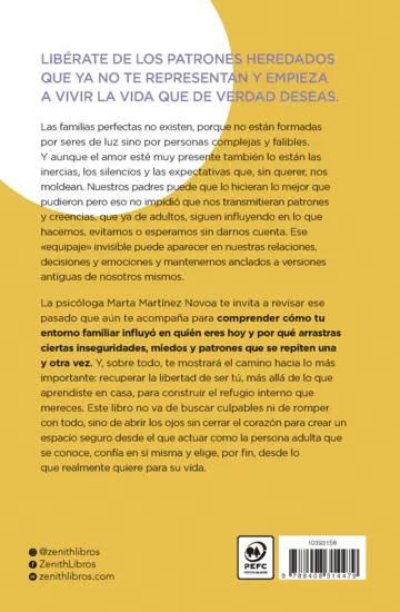 Contraportada Familias que duelen (sin querer)