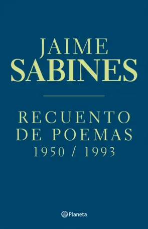 Portada Recuento de poemas