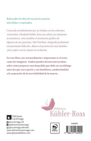 Contraportada Vivir hasta despedirnos