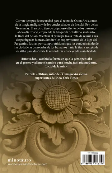 Contraportada Añoranzas y pesares nº 02/04 La Roca del Adiós