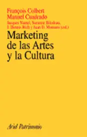 Portada Marketing de las artes y la cultura