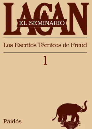 Portada Seminario I - Los escritos técnicos de Freud