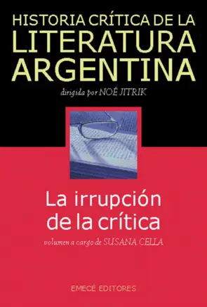Portada Hist. Crit. Lit. Arg. T.10- La irrupción de la crítica
