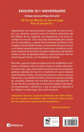 Contraportada Las naciones oscuras