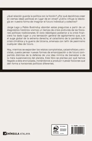 Contraportada Política y ficción