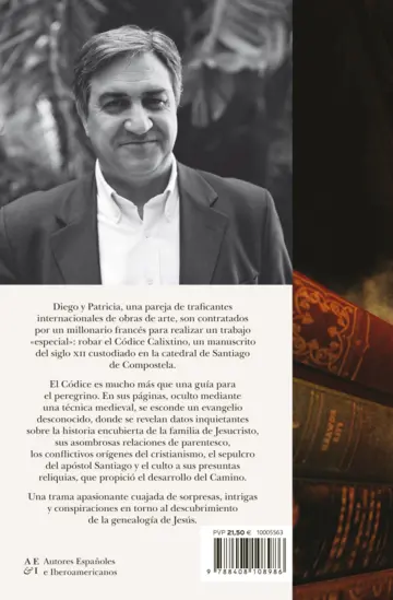 Contraportada El Códice del Peregrino