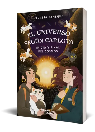 Portada El universo según Carlota 5. Inicio y final del cosmos