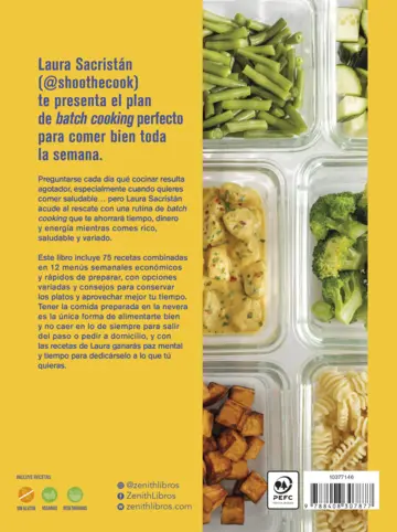 Contraportada Cocina 2h y come bien toda la semana