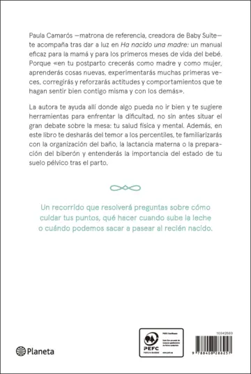 Contraportada Ha nacido una madre