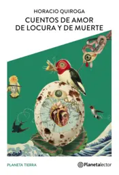 Portada Cuentos de amor, de locura y de muerte. Con guía