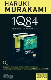 Portada 1Q84 (pack volumen i y ii)