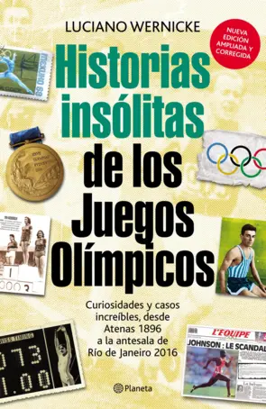 Portada Historias insólitas de los juegos olímpicos