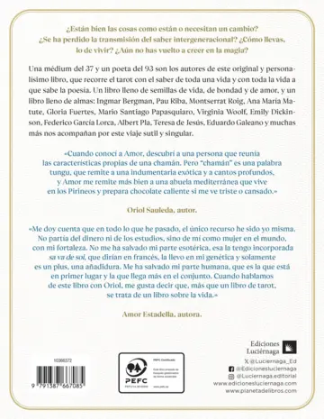 Contraportada Y entonces me dijo