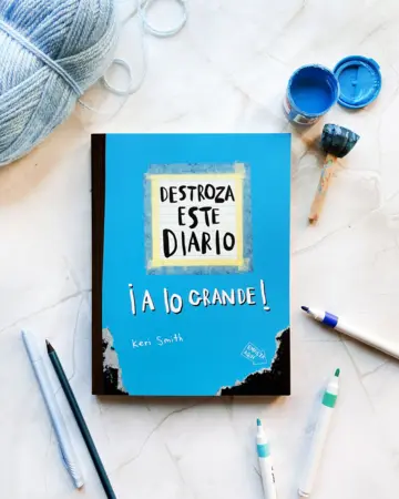 Imagen extra Destroza este diario. A lo grande - Azul flúo 0