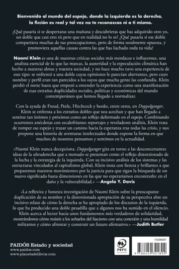 Contraportada Doppelganger