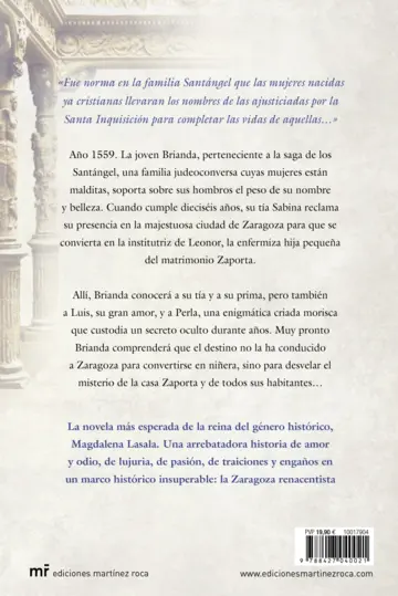 Contraportada La casa de los dioses de alabastro