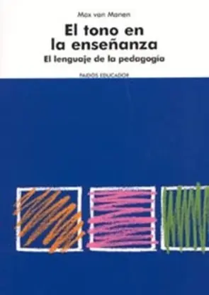 Portada El tono en la enseñanza