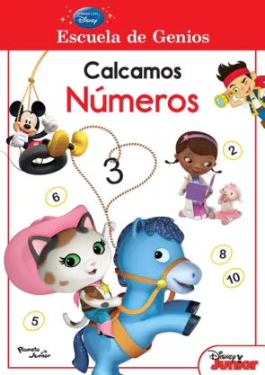 Portada Escuela de genios. Calcamos números (Sheriff Callie)