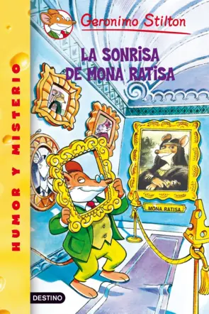 Portada Stilton 6- La sonrisa de la mona Ratisa
