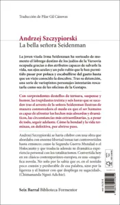 Miniatura contraportada La bella señora Seidenman