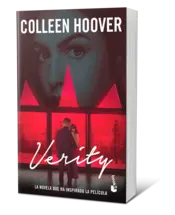 Portada  Verity. La sombra de un engaño. Tie in