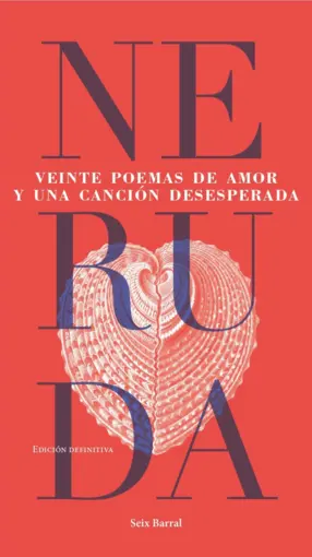 Portada Veinte poemas de amor y una canción desesperada
