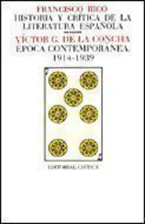 Portada Vol. 7: Época contemporánea; 1914-1939