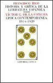 Portada Vol. 7: Época contemporánea; 1914-1939