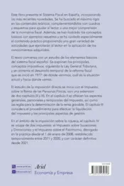 Miniatura contraportada #Sistema fiscal español I_2025