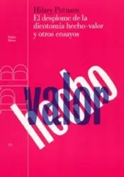 Portada Desplome de la dicotomia hecho-valor y otros