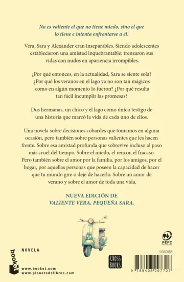 Contraportada Los veranos olvidados