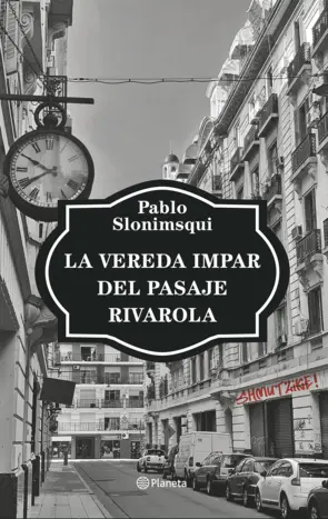 Portada La vereda impar del Pasaje Rivarola