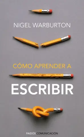 Portada Cómo aprender a escribir