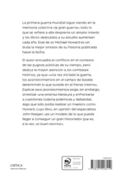 Miniatura contraportada La primera guerra mundial