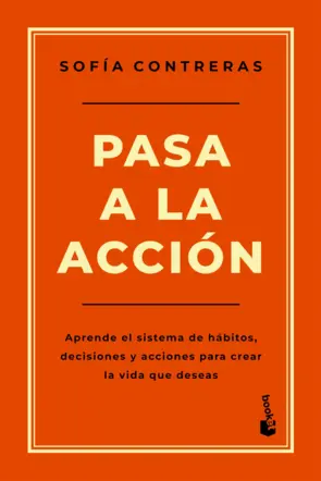 Portada Pasa a la acción. Tapa dura