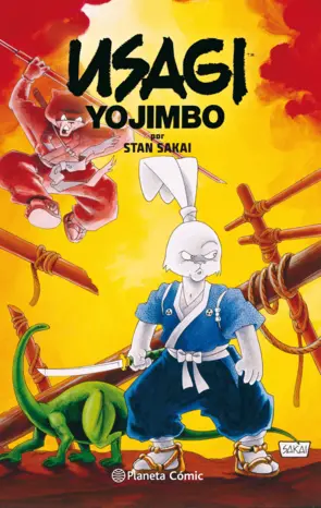 Portada Usagi Yojimbo Fantagraphics Integral nº 02/02