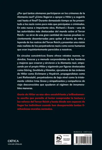 Contraportada Gente de Hitler