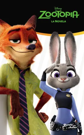 Portada Zootopia. La novela