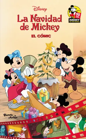 Portada La Navidad de Mickey. Comic