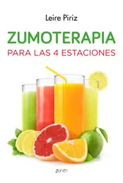 Portada Zumoterapia para las cuatro estaciones