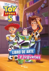 Portada Toy Story 5. Libro de arte y juguetes