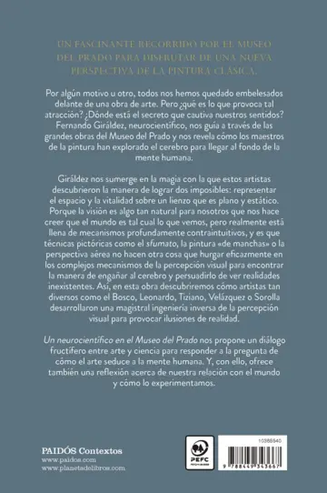 Contraportada Un neurocientífico en el Museo del Prado