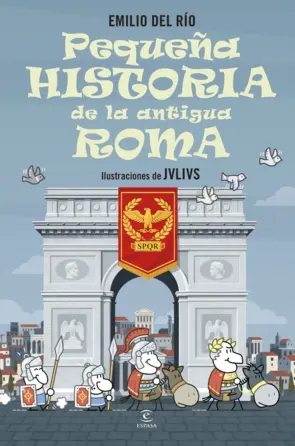 Portada Pequeña historia de la antigua Roma